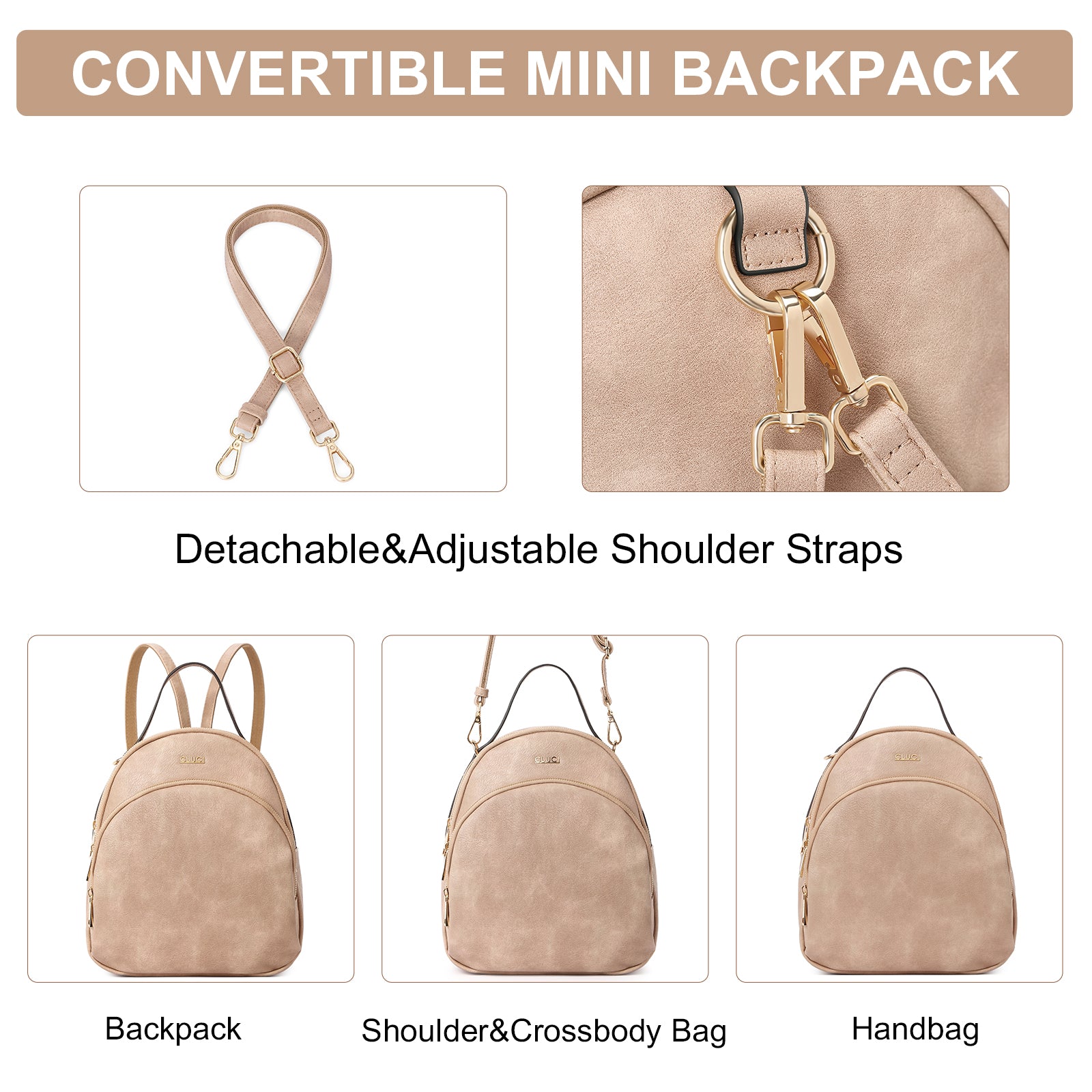 Small Handbags & Mini Backpacks for WOMEN