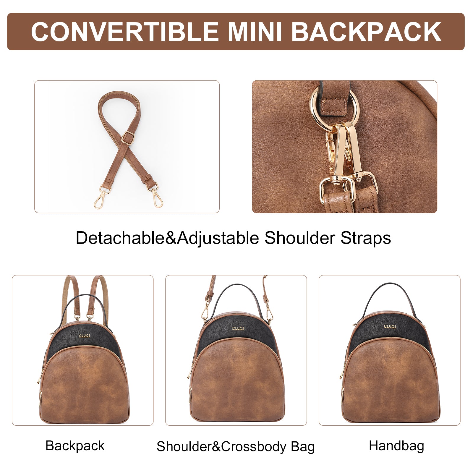 Small Handbags & Mini Backpacks for WOMEN