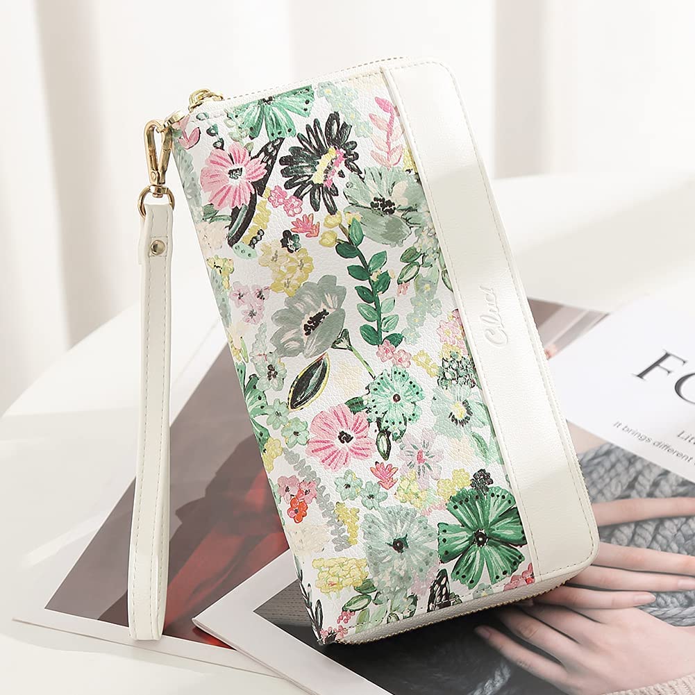 Echo Women's Designer Chic Wallet With Phone Pocket | Creative Pattern