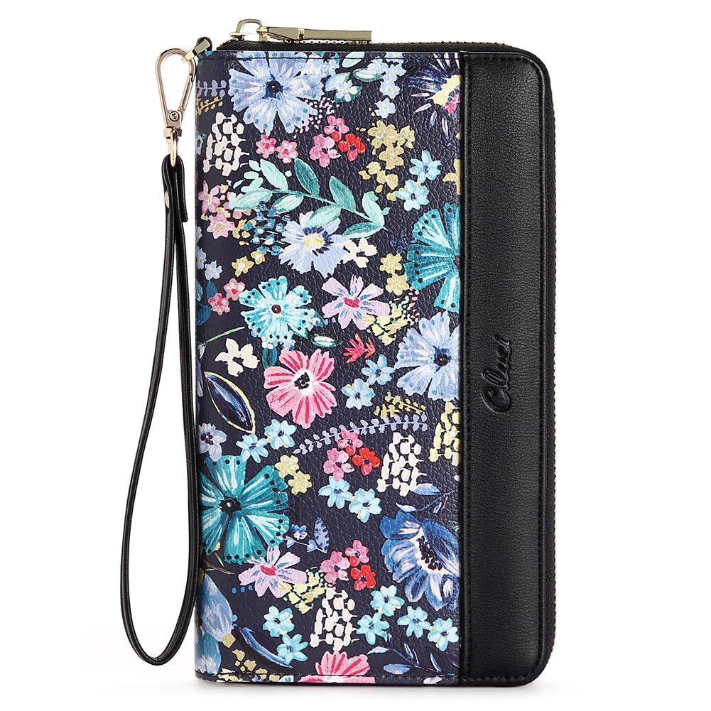Echo Women's Designer Chic Wallet With Phone Pocket | Creative Pattern