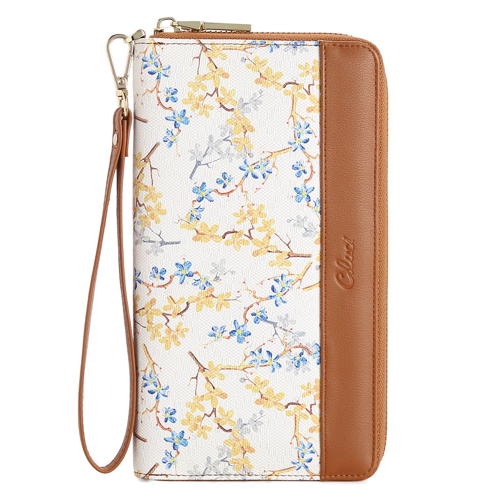 Echo Women's Designer Chic Wallet With Phone Pocket | Creative Pattern